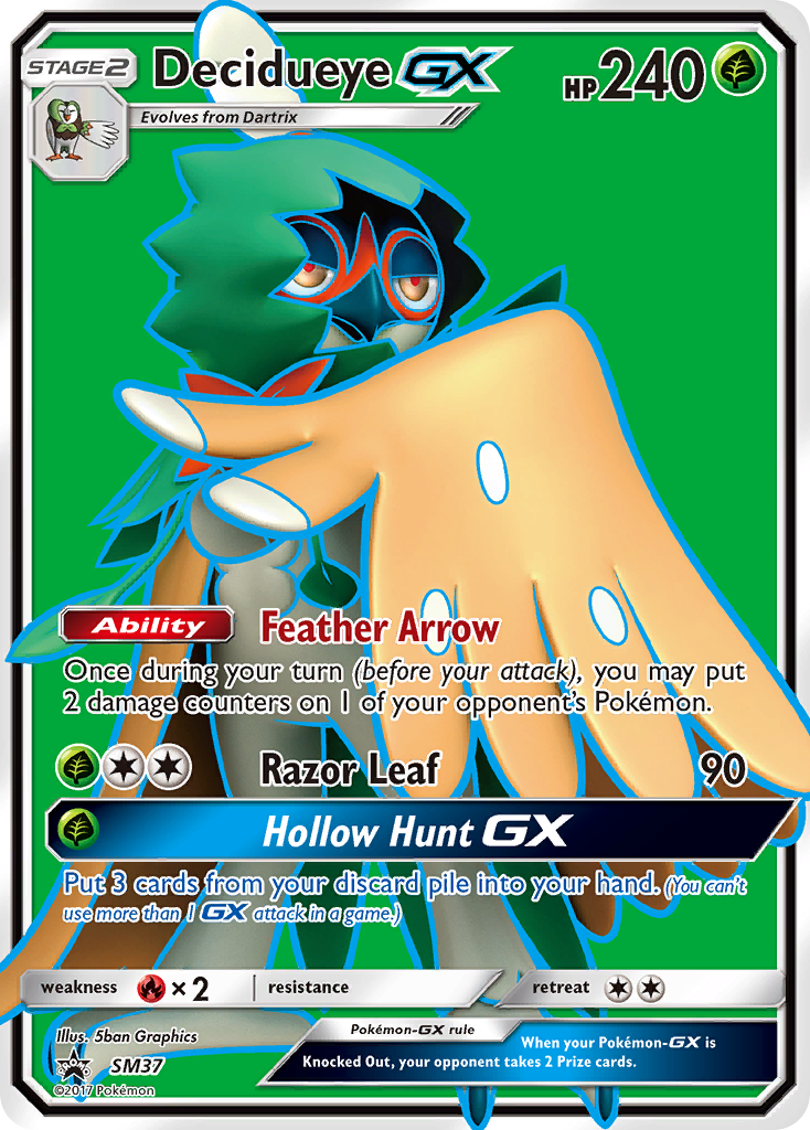 Decidueye GX SM37  - Holofoil SM Promos - Promo