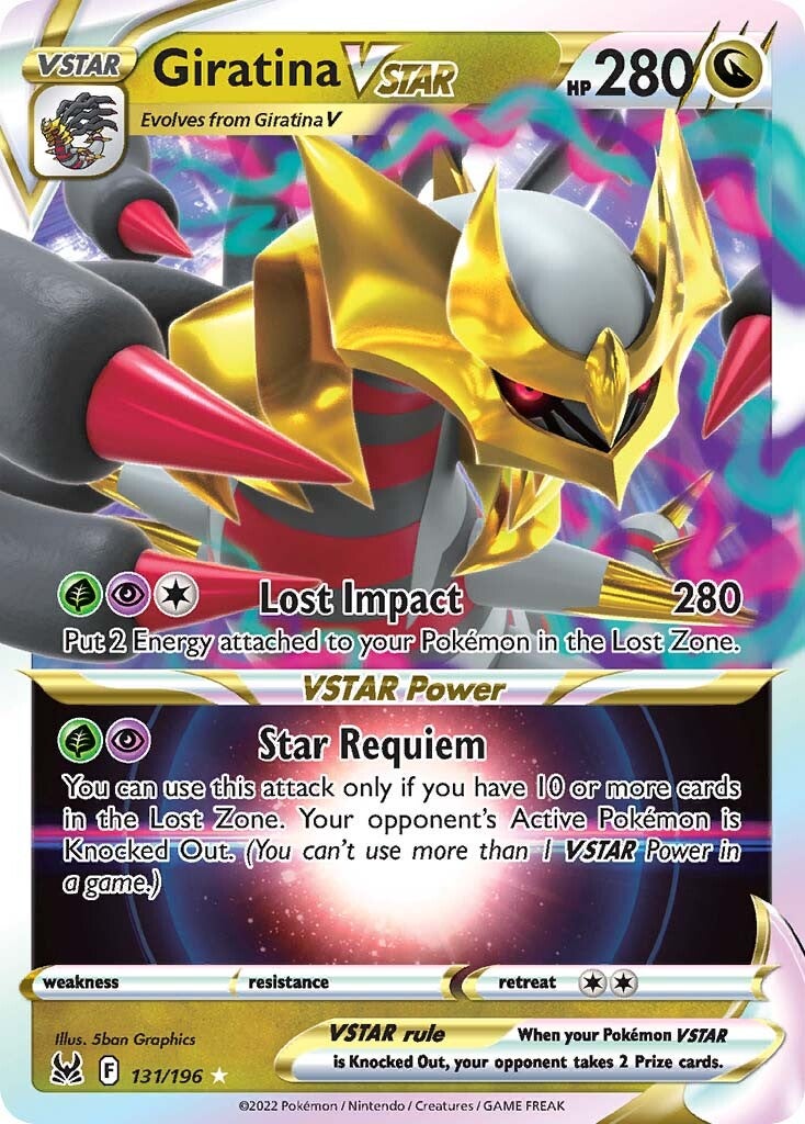 Giratina VSTAR  - Holofoil Jumbo Cards - Ultra Rare