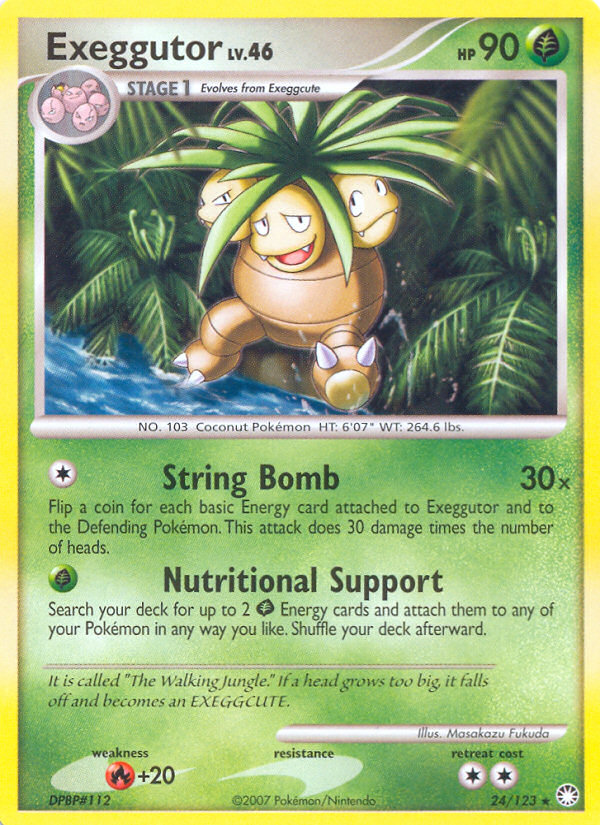 Exeggutor  Mysterious Treasures - Rare