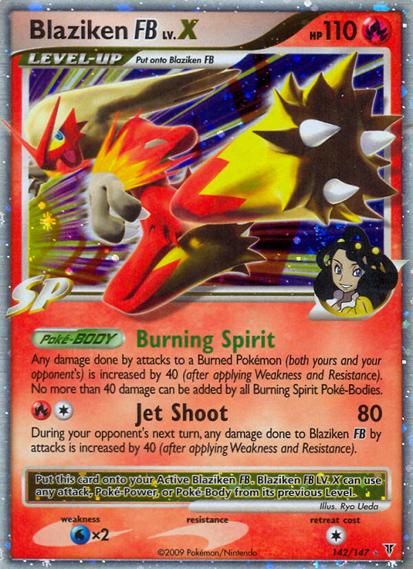 Blaziken FB Lv.X  - Holofoil Supreme Victors - Ultra Rare