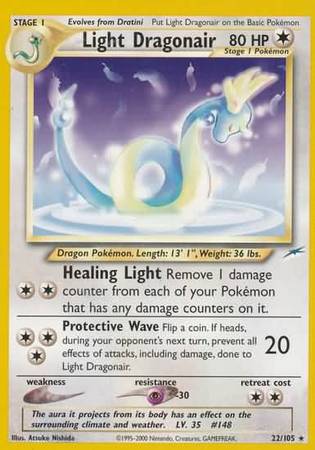 Light Dragonair/105  - Unlimited Neo Destiny - Rare