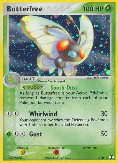 Butterfree  - Holofoil FireRed & LeafGreen - Holo Rare