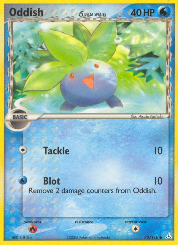 Oddish (Delta Species) 073  Holon Phantoms - Common