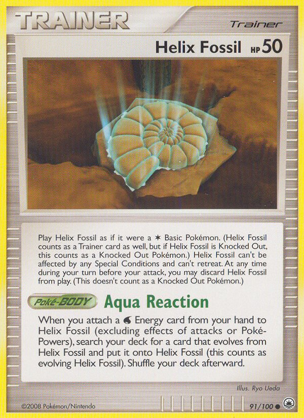 Helix Fossil  Majestic Dawn - Common