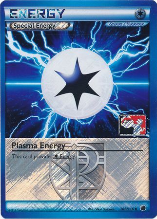Plasma Energy (Special) - 106/116 (Play! Pokemon)/116  - Reverse Holofoil League & Championship Cards - Promo
