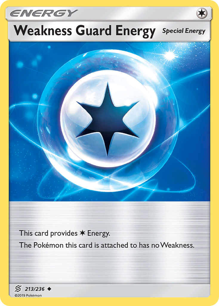 Weakness Guard Energy 213  SM  Unified Minds - Uncommon