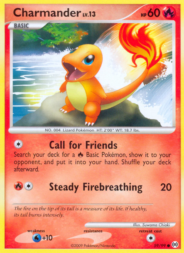 Charmander 059  Arceus - Common