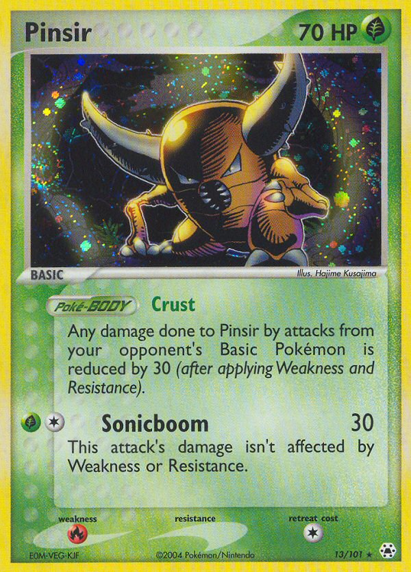 Pinsir  - Holofoil Hidden Legends - Holo Rare