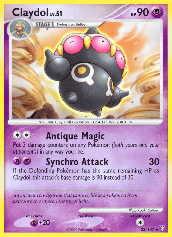Claydol  Supreme Victors - Rare