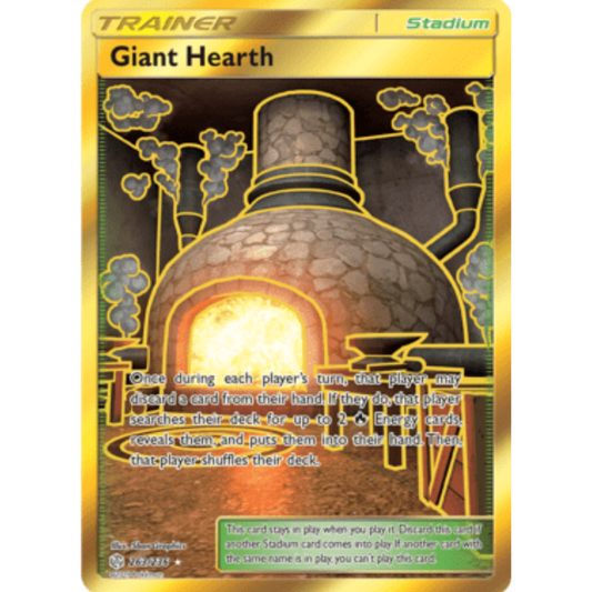 Giant Hearth (Secret) 263  - Holofoil SM  Cosmic Eclipse - Secret Rare