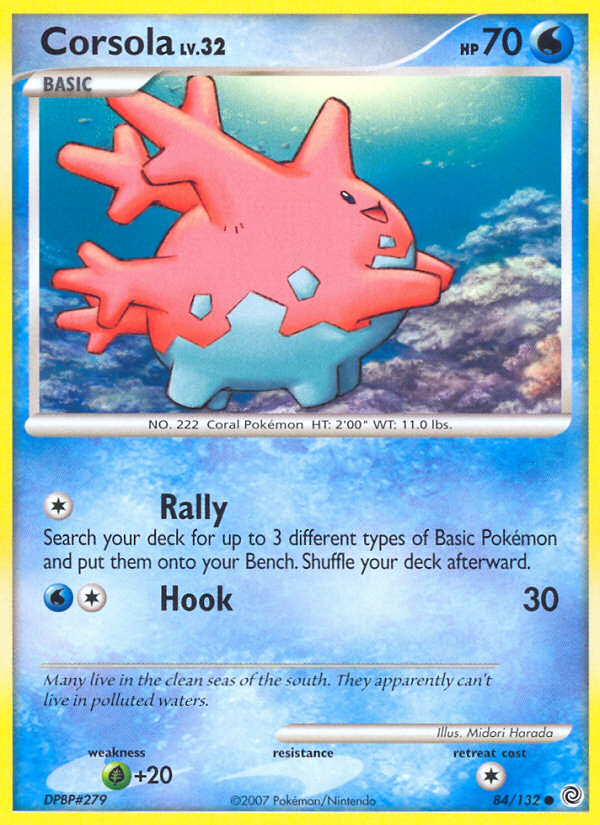 Corsola 084  Secret Wonders - Common