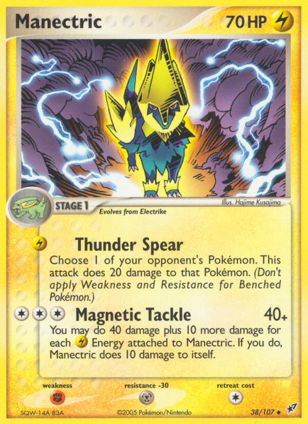 Manectric/107  Deoxys - Uncommon