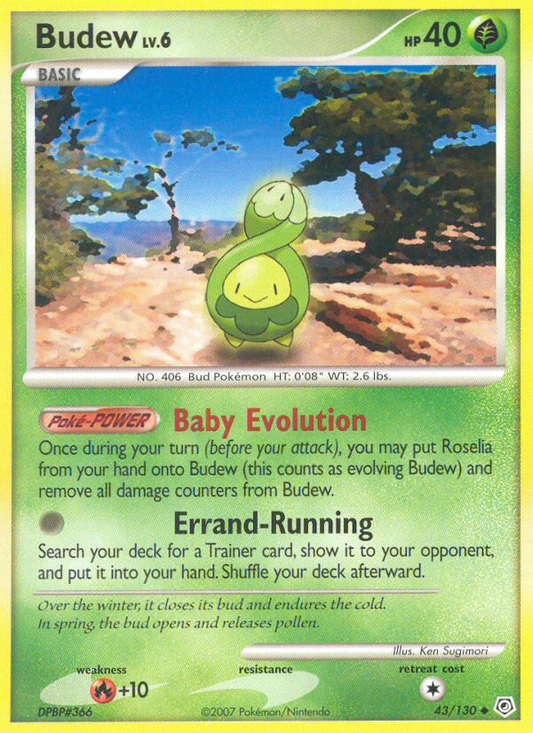 Budew  Diamond and Pearl - Uncommon