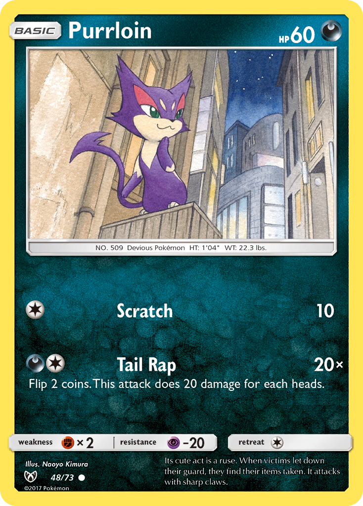 Purrloin  Shining Legends - Common