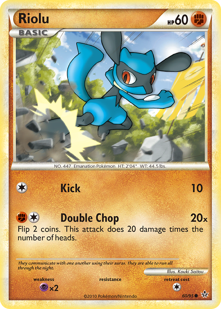 Riolu 060  Unleashed - Common
