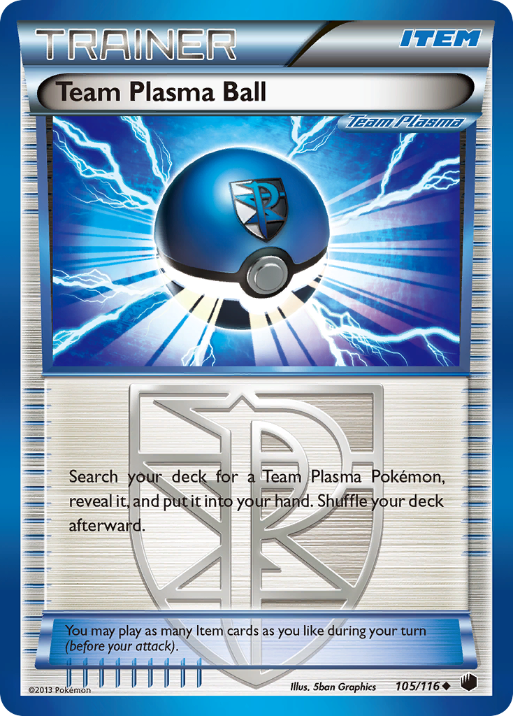 Team Plasma Ball (Team Plasma) 105  Plasma Freeze - Uncommon