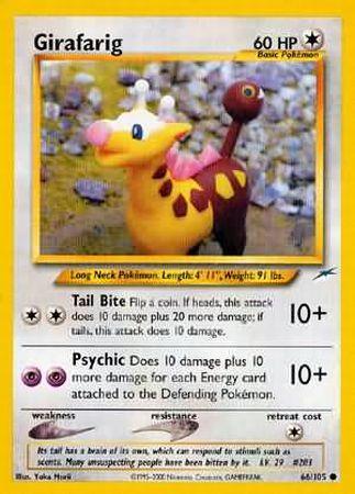 Girafarig 066  - Unlimited Neo Destiny - Common