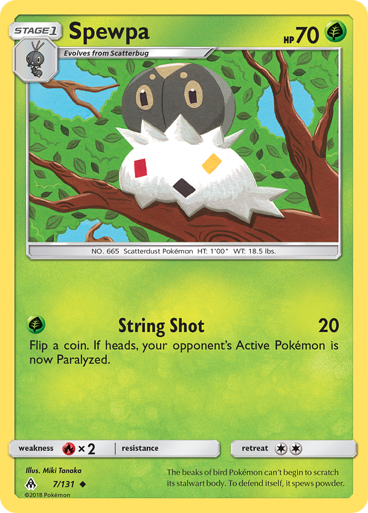 Spewpa  SM  Forbidden Light - Uncommon
