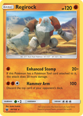 Regirock 080  SM  Celestial Storm - Rare