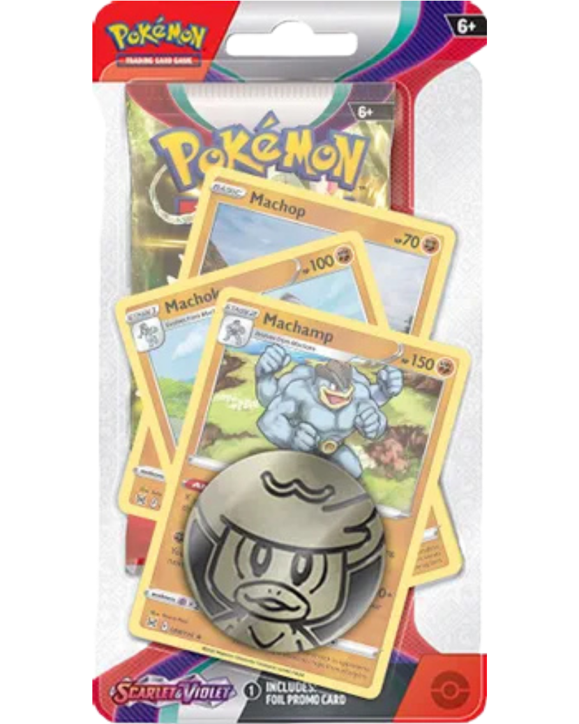 Scarlet & Violet Premium Checklane Blister [Machamp]