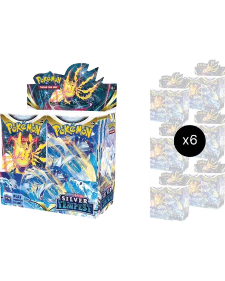 Silver Tempest Booster Box Case