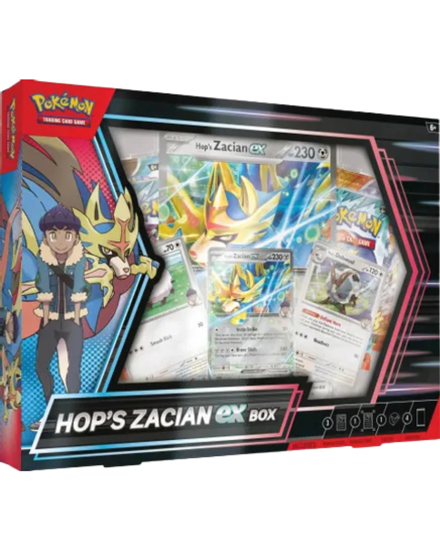Hop's Zacian ex Box