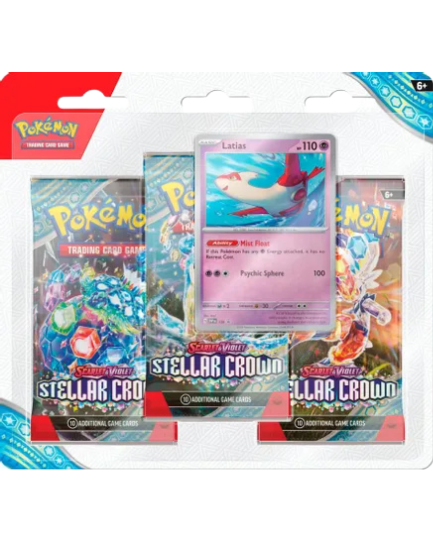 Stellar Crown 3 Pack Blisters [Latias]