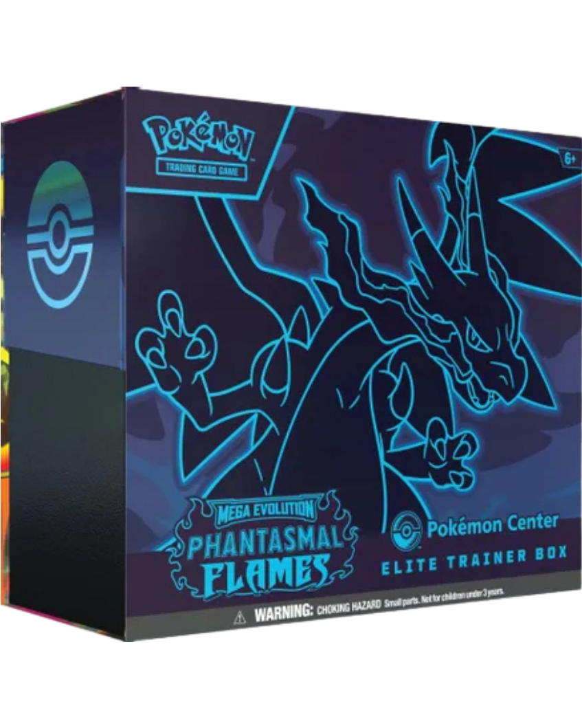 Phantasmal Flames Pokemon Center Elite Trainer Box (Exclusive)