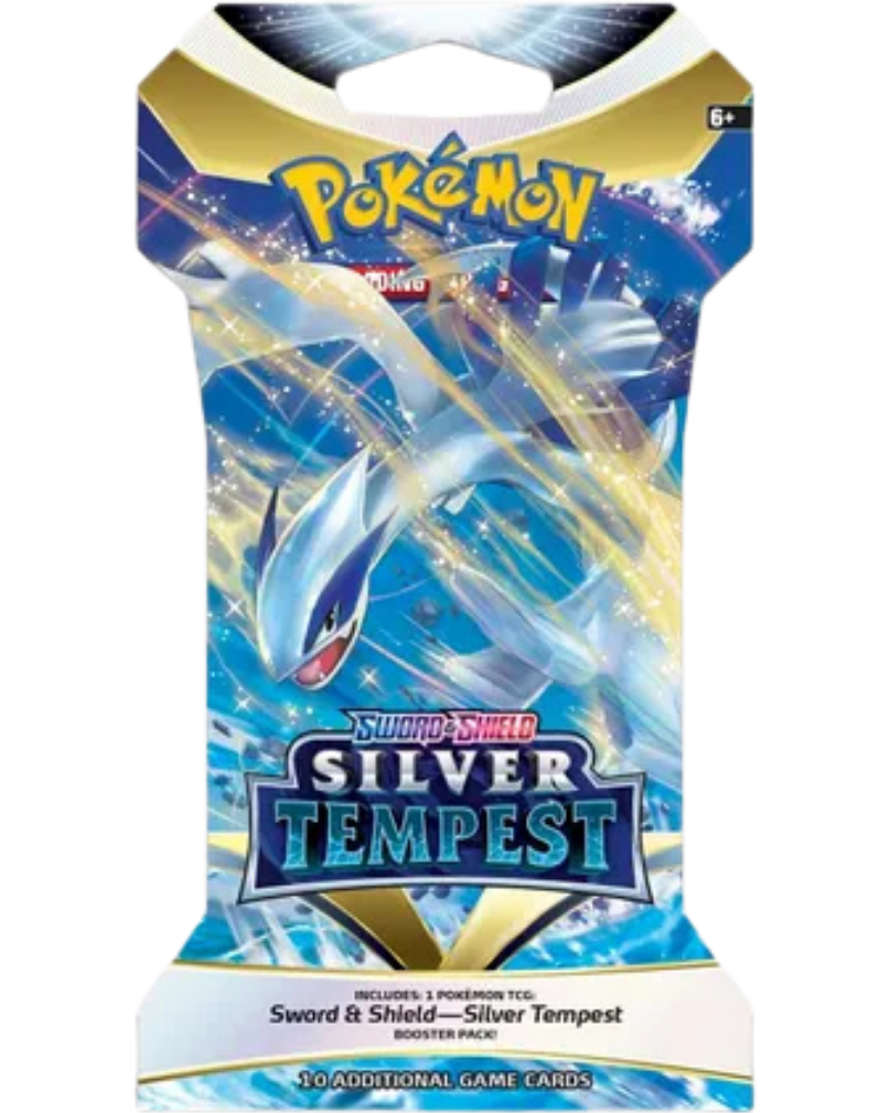 Silver Tempest Sleeved Booster Pack