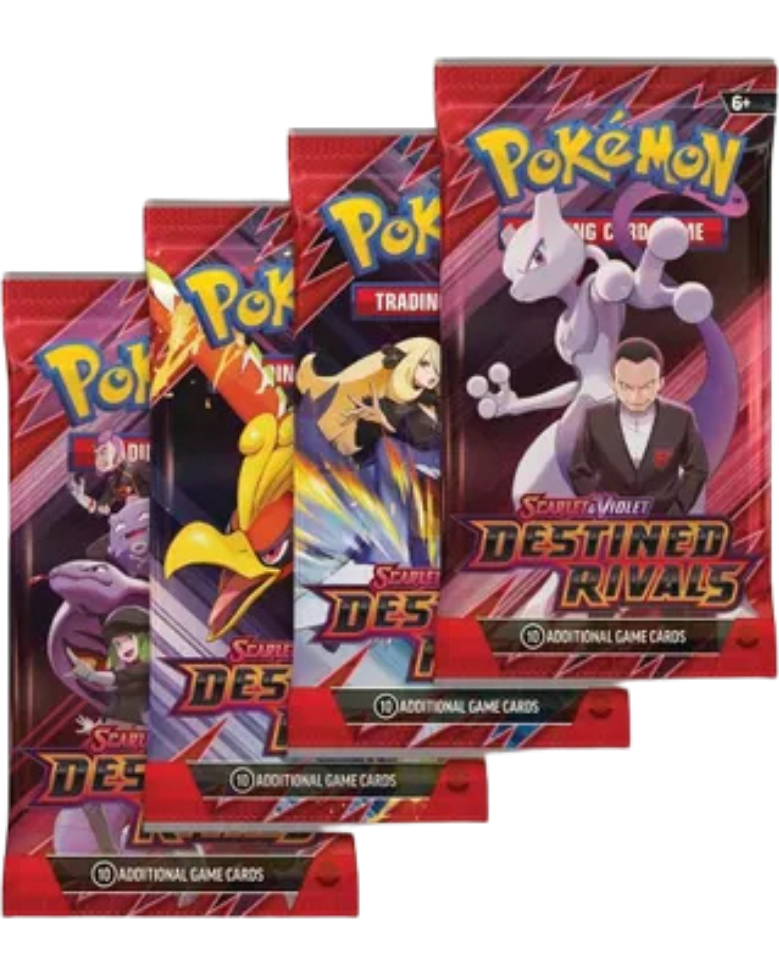 Destined Rivals Booster Pack Art Bundle [Set of 4]