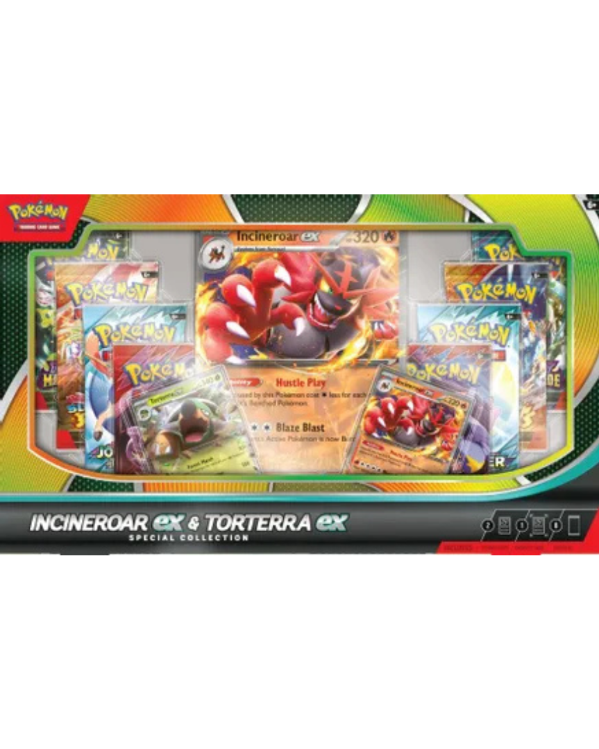 Incineroar ex and Torterra ex Special Collection