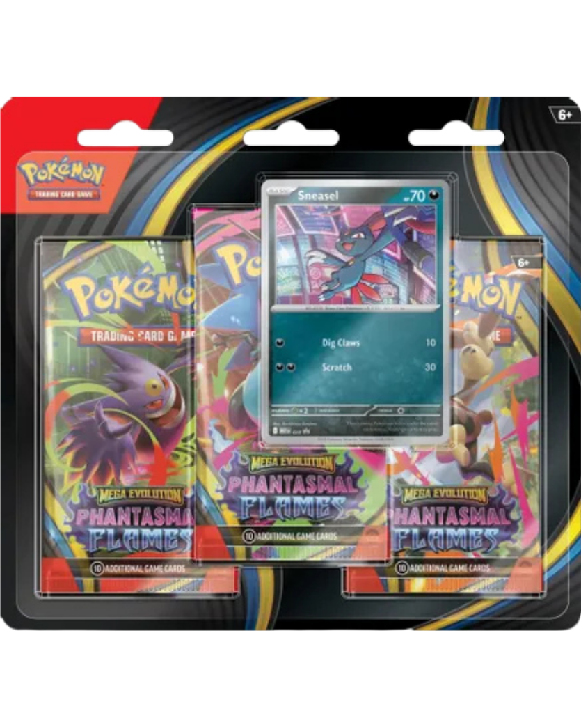 Phantasmal Flames 3 Pack Blister [Sneasel]