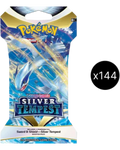 Silver Tempest Sleeved Booster Pack Case
