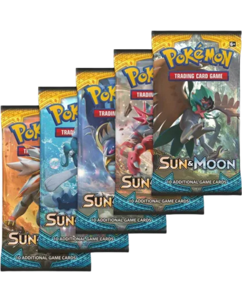 Sun & Moon Booster Pack Art Bundle [Set of 5]