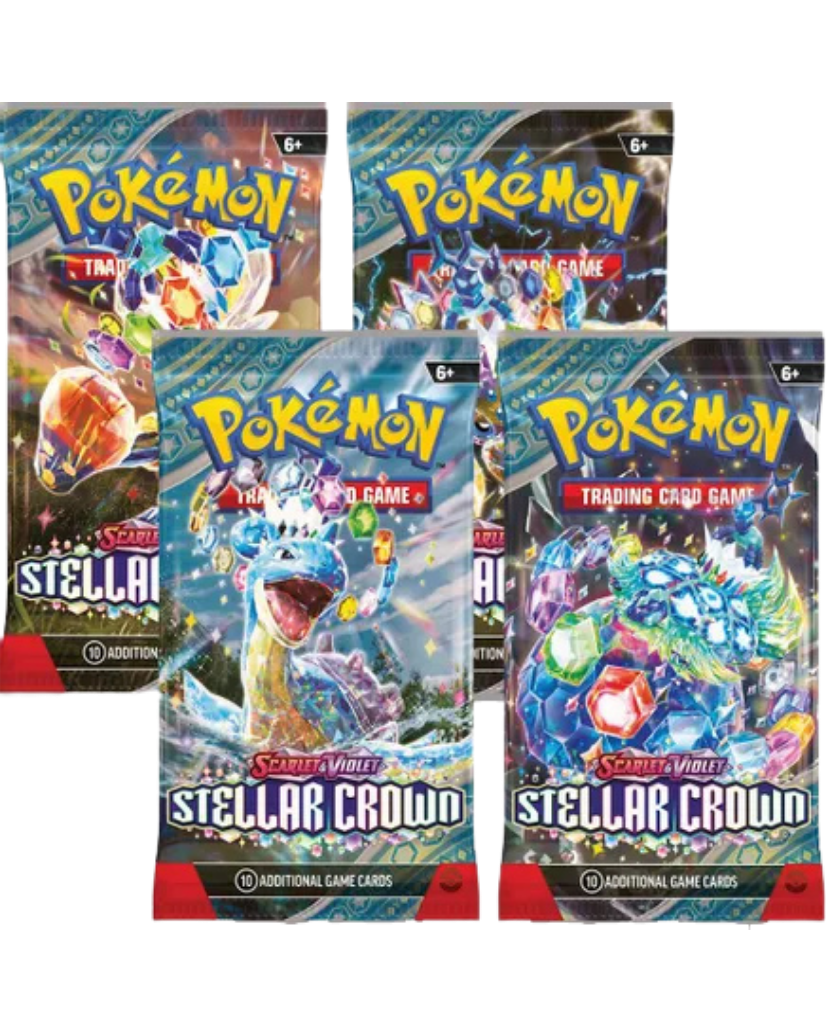 Stellar Crown Booster Pack Art Bundle [Set of 4]