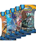 Sun & Moon Sleeved Booster Pack Art Bundle [Set of 5]