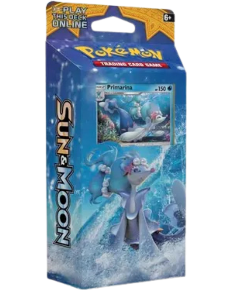 Sun & Moon Base Set Theme Deck - "Bright Tide" [Primarina]