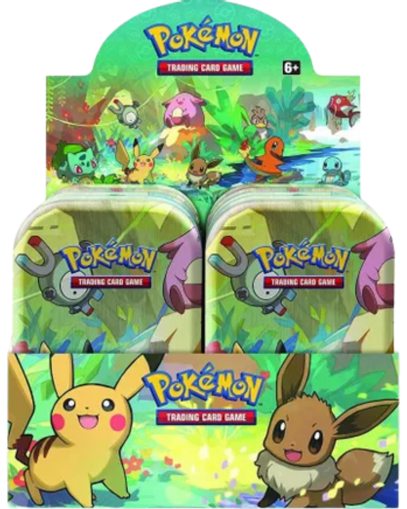 Kanto Friends Mini Tin Display