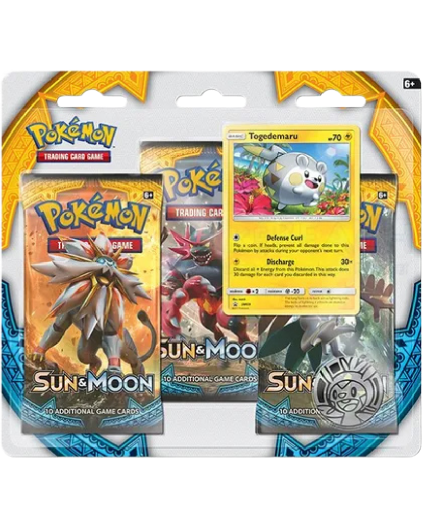 Sun & Moon Base Set 3 Pack Blister [Togedemaru]