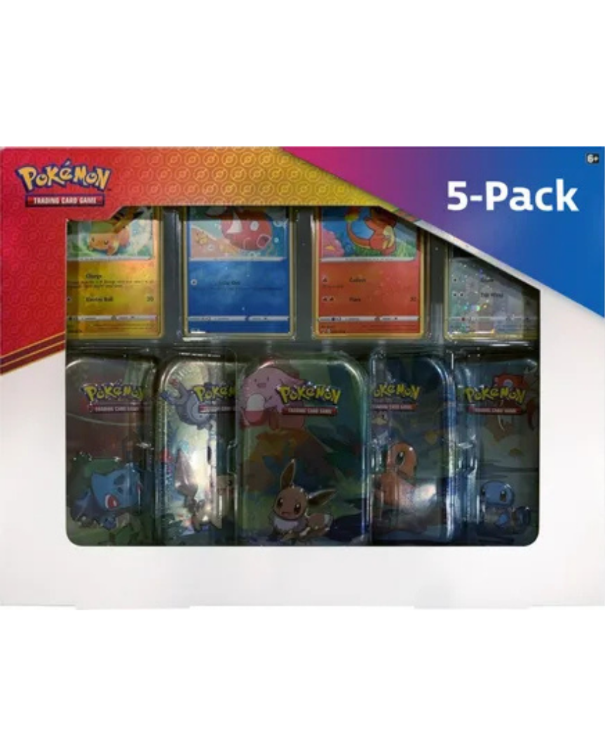 Kanto Friends Mini Tins 5-Pack