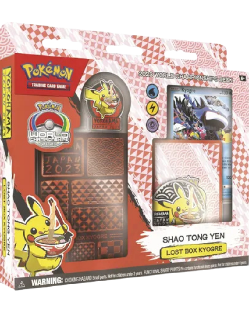 2023 World Championship Deck: Shao Tong Yen (Lost Box Kyogre)