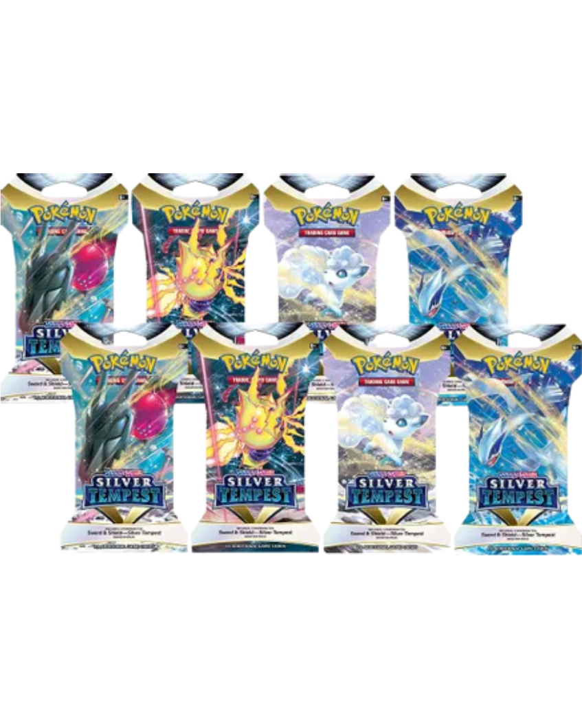 Silver Tempest Sleeved Booster Pack Bundle [Set of 8]