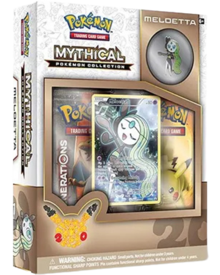 Mythical Pokemon Collection Box [Meloetta]
