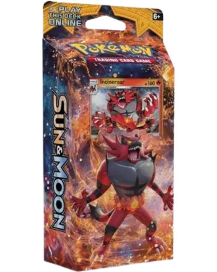Sun & Moon Base Set Theme Deck - "Roaring Heat" [Incineroar]