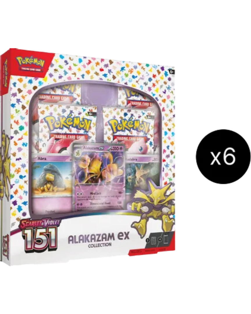 151 Collection Alakazam ex Case