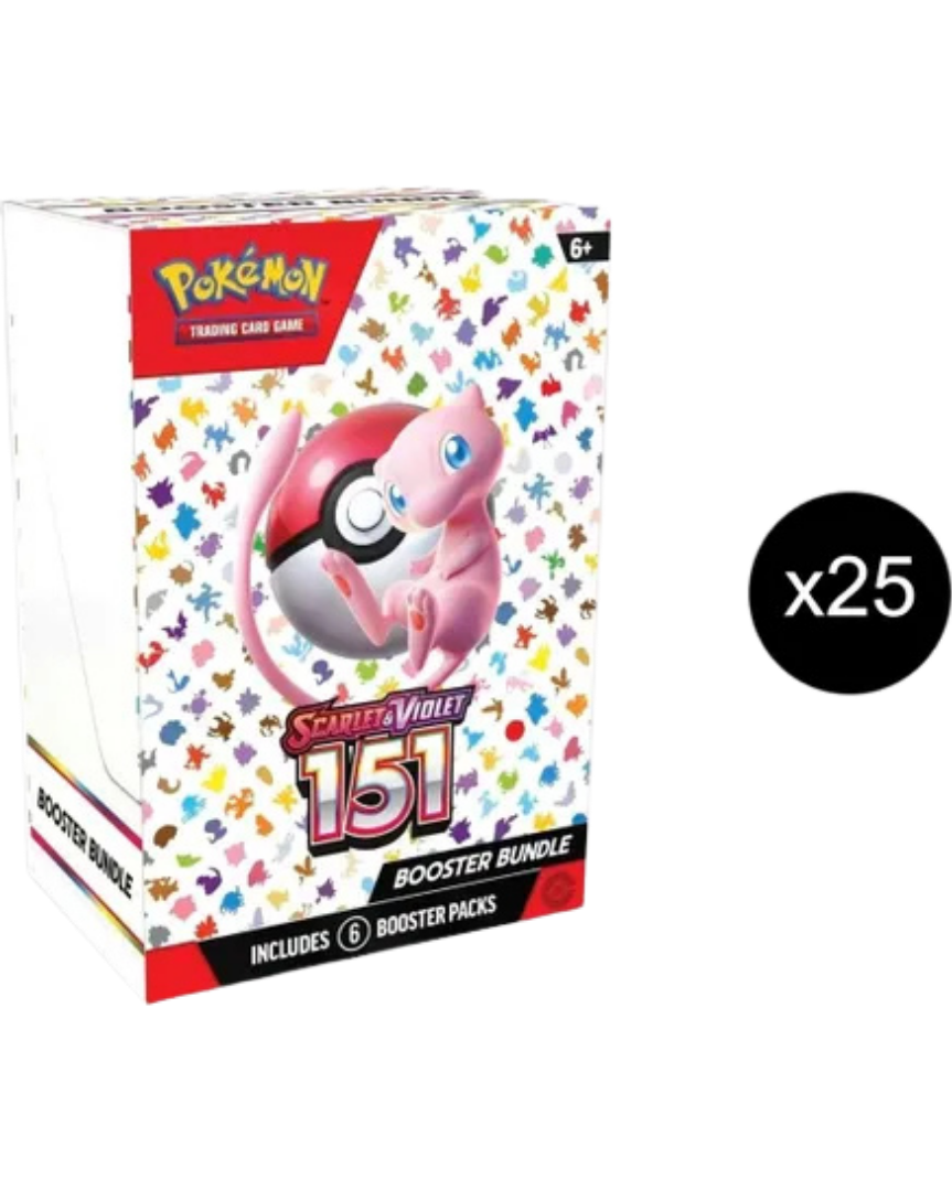 151 Booster Bundle Bulk Case