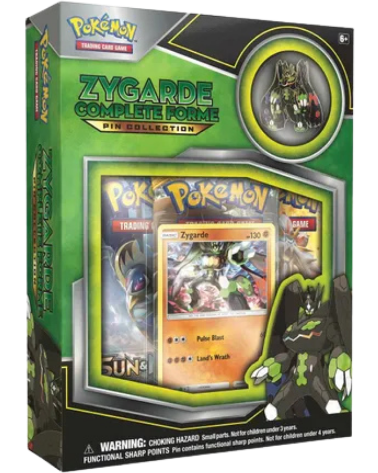 Zygarde Complete Forme Pin Collection