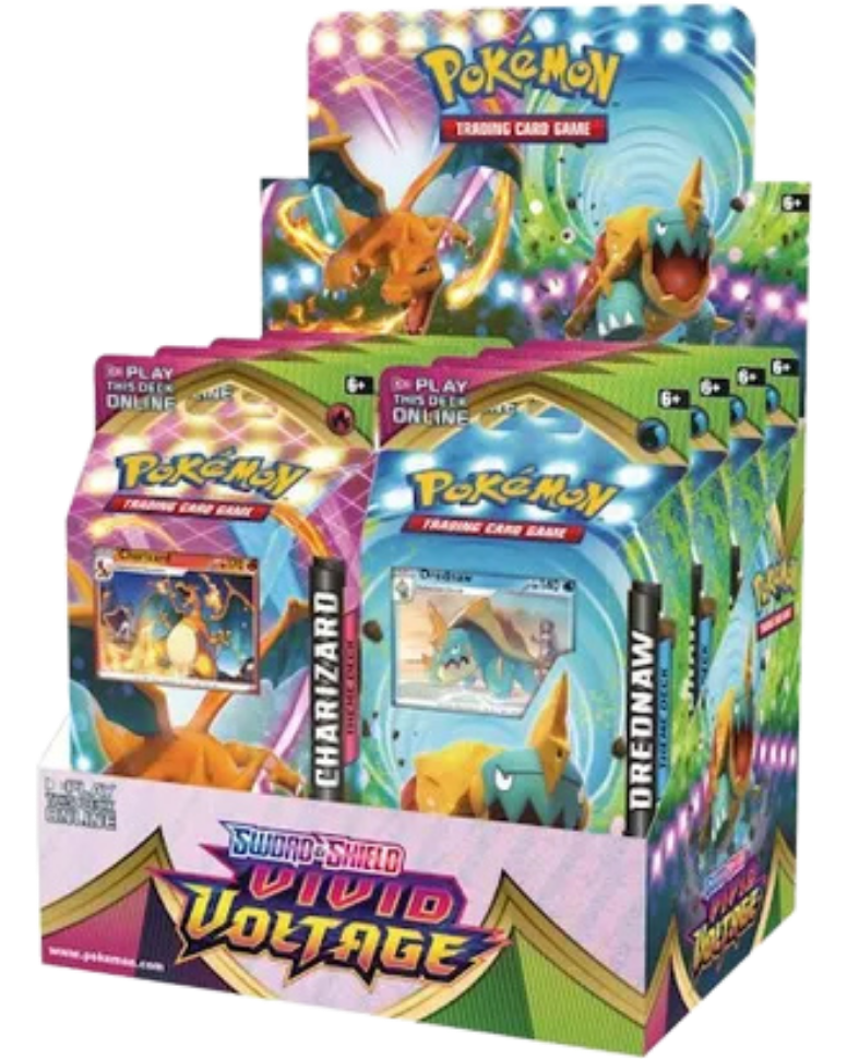 Vivid Voltage Theme Deck Display