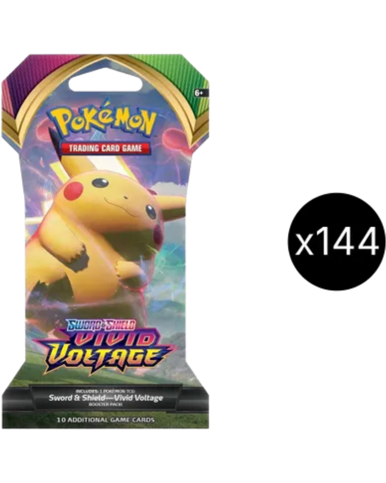 Vivid Voltage Sleeved Booster Case