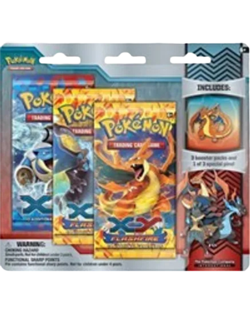 Flashfire Collector Pin 3 Pack Blister [Mega Charizard Y]